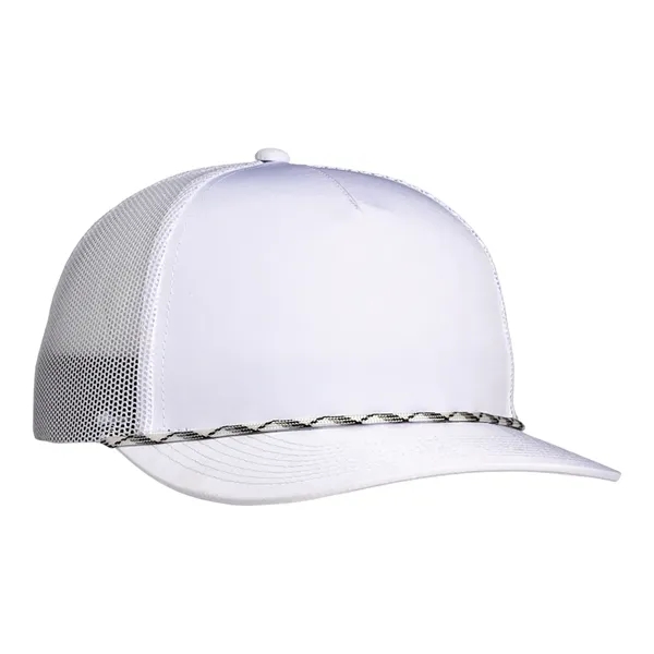 Deluxe Sport Trucker Cap with Rope have many features.... from ASI 80129 Quake City Caps