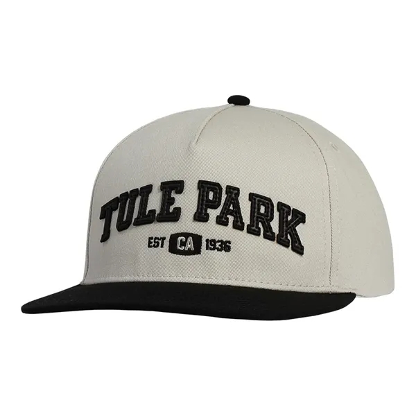 Deluxe Two-Tone Chino Twill Cap having many features. Profile: High profile.... from ASI 80129 Quake City Caps