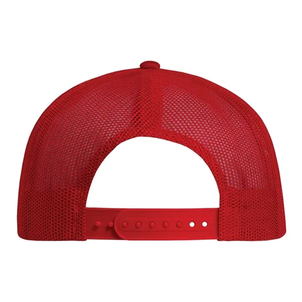 Deluxe Solid Trucker Cap having many features. Profile: High profile.... from ASI 80129 Quake City Caps