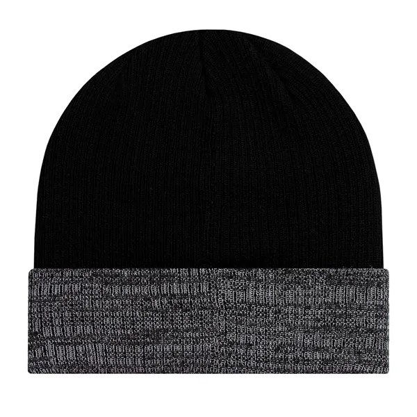 Marled Cuff Beanie having many features. Fabrication: Regular gauge knit. Fabric... from ASI 80129 Quake City Caps