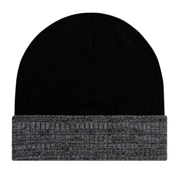 Marled Cuff Beanie having many features. Fabrication: Regular gauge knit. Fabric... from ASI 80129 Quake City Caps