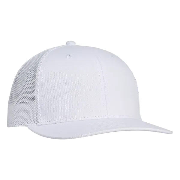 Deluxe Solid Trucker Cap having many features. Profile: High profile.... from ASI 80129 Quake City Caps