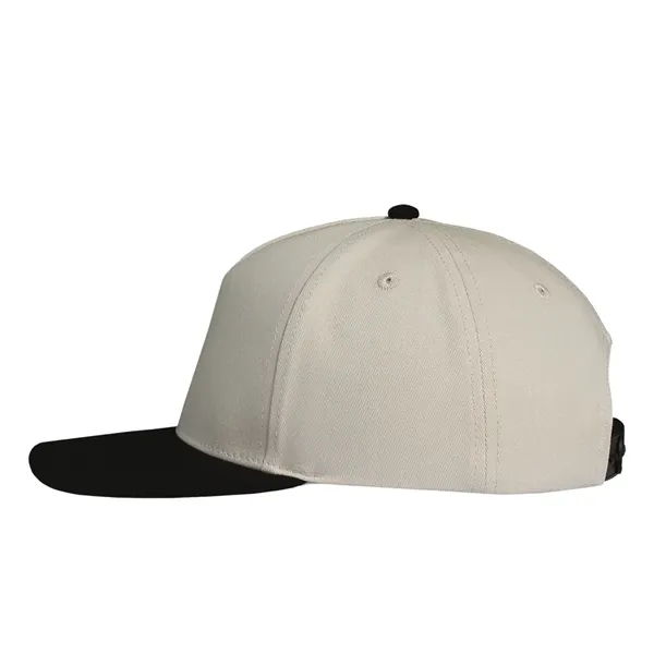 Deluxe Two-Tone Chino Twill Cap having many features. Profile: High profile.... from ASI 80129 Quake City Caps