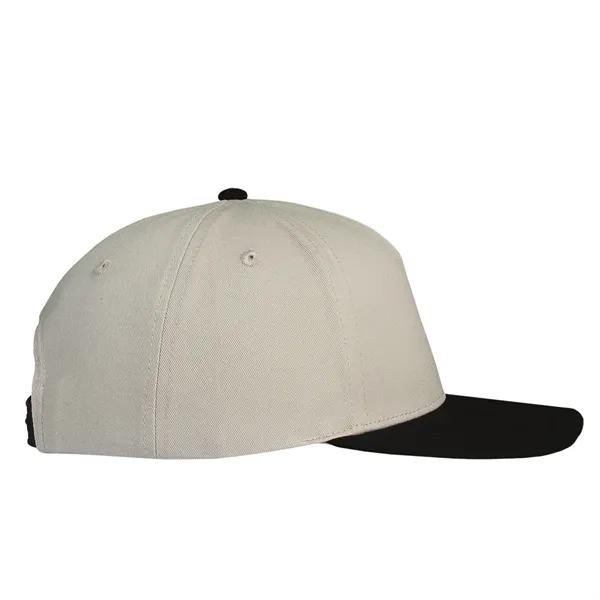 Deluxe Two-Tone Chino Twill Cap having many features. Profile: High profile.... from ASI 80129 Quake City Caps