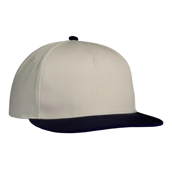Deluxe Two-Tone Chino Twill Cap having many features. Profile: High profile.... from ASI 80129 Quake City Caps