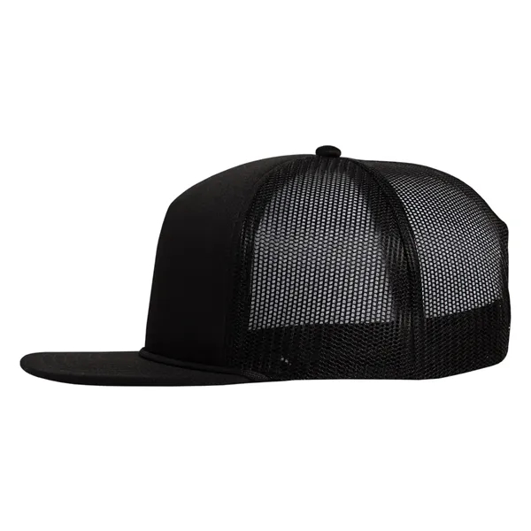 High profile, structured deluxe foam front trucker cap.... from ASI 80129 Quake City Caps