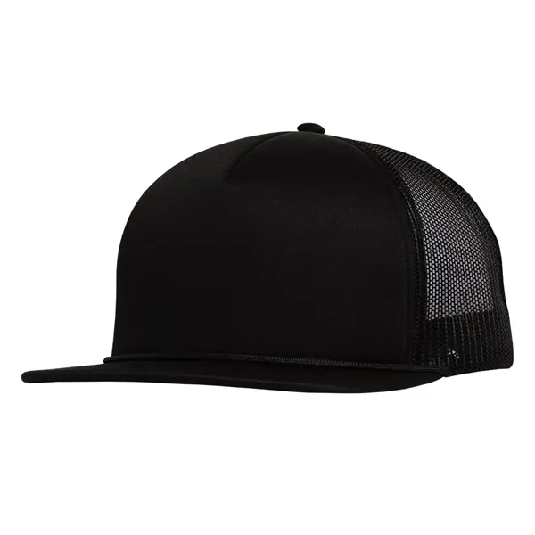 High profile, structured deluxe foam front trucker cap.... from ASI 80129 Quake City Caps