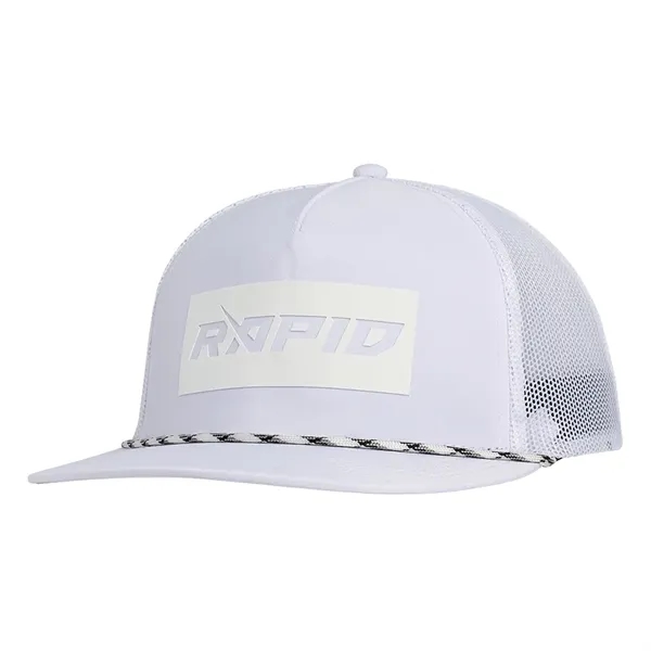 Deluxe Sport Trucker Cap with Rope have many features.... from ASI 80129 Quake City Caps