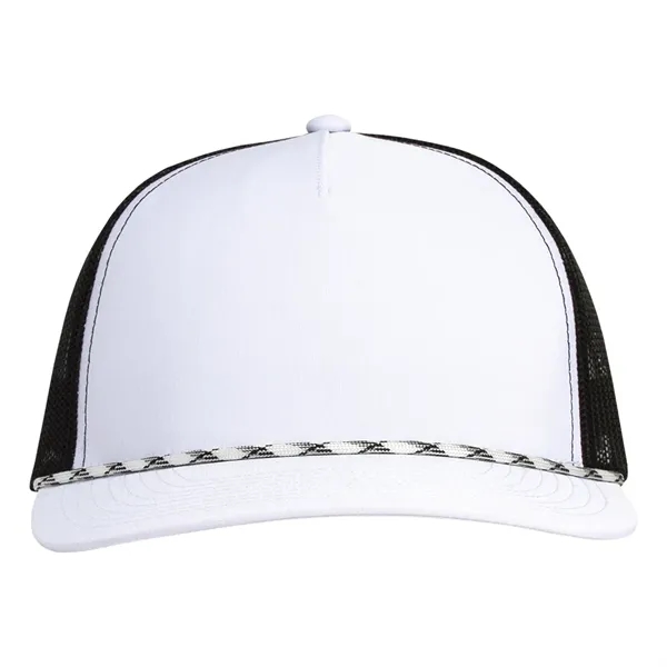 Deluxe Sport Trucker Cap with Rope have many features.... from ASI 80129 Quake City Caps