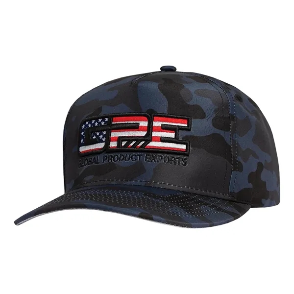 Deluxe Fatigue Sublimated Cap having many features. Profile: High profile. Construction:... from ASI 80129 Quake City Caps