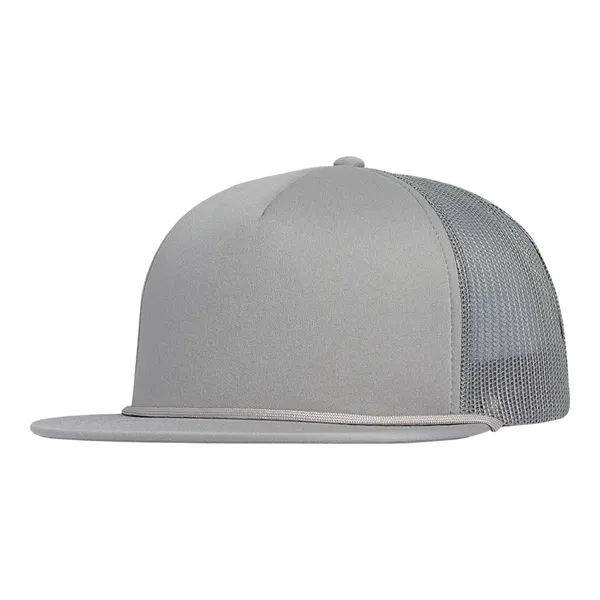 High profile, structured deluxe foam front trucker cap.... from ASI 80129 Quake City Caps