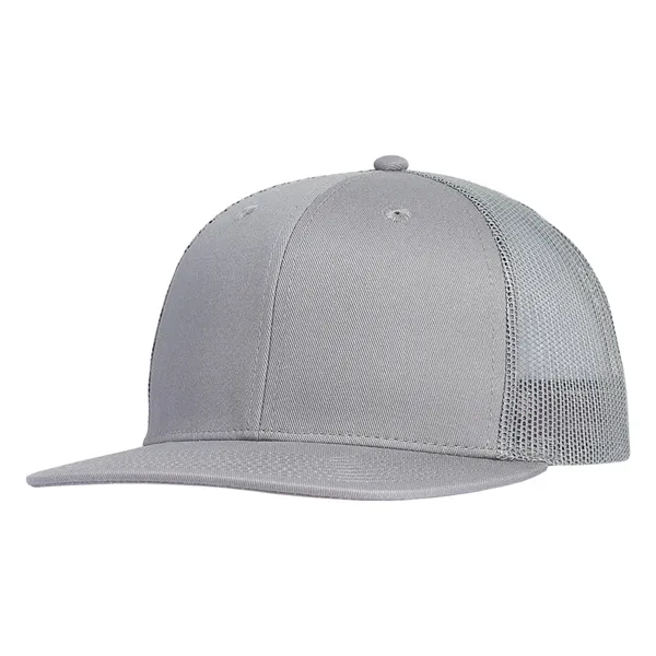 Deluxe Solid Trucker Cap having many features. Profile: High profile.... from ASI 80129 Quake City Caps