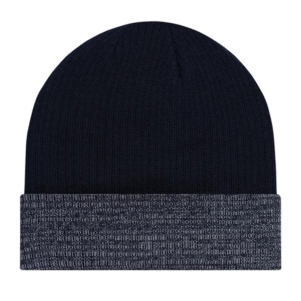 Marled Cuff Beanie having many features. Fabrication: Regular gauge knit. Fabric... from ASI 80129 Quake City Caps
