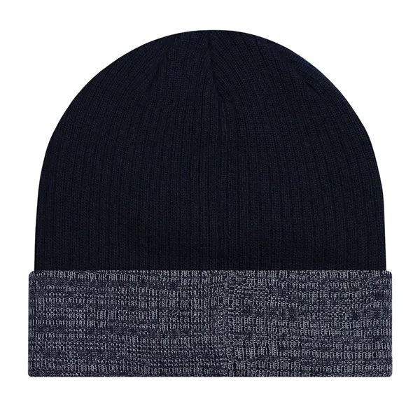 Marled Cuff Beanie having many features. Fabrication: Regular gauge knit. Fabric... from ASI 80129 Quake City Caps
