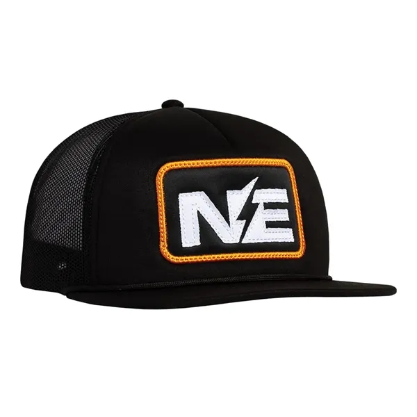 High profile, structured deluxe foam front trucker cap.... from ASI 80129 Quake City Caps