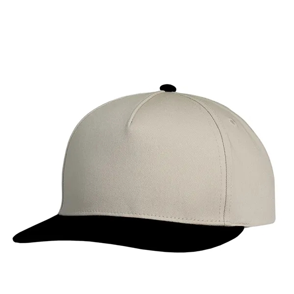 Deluxe Two-Tone Chino Twill Cap having many features. Profile: High profile.... from ASI 80129 Quake City Caps