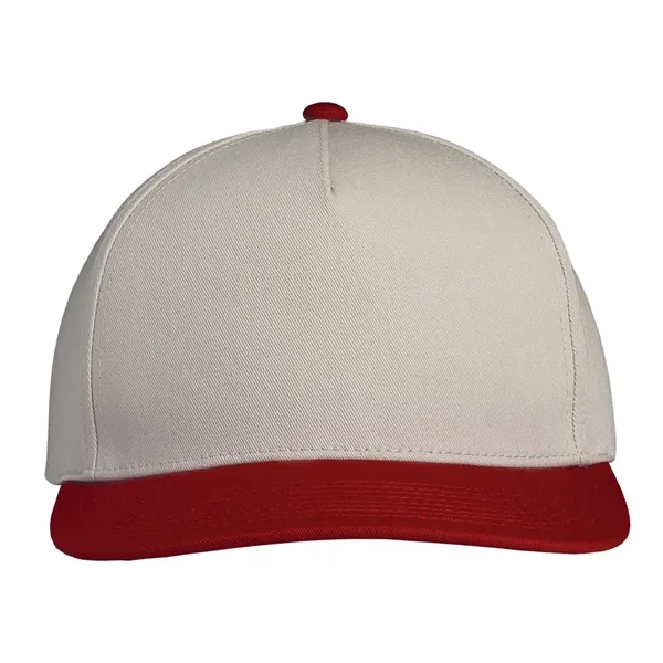 Deluxe Two-Tone Chino Twill Cap having many features. Profile: High profile.... from ASI 80129 Quake City Caps