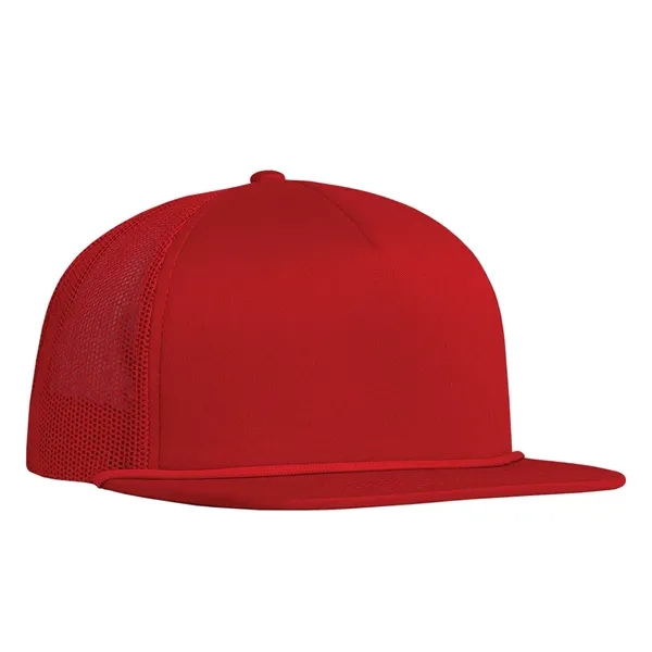 High profile, structured deluxe foam front trucker cap.... from ASI 80129 Quake City Caps