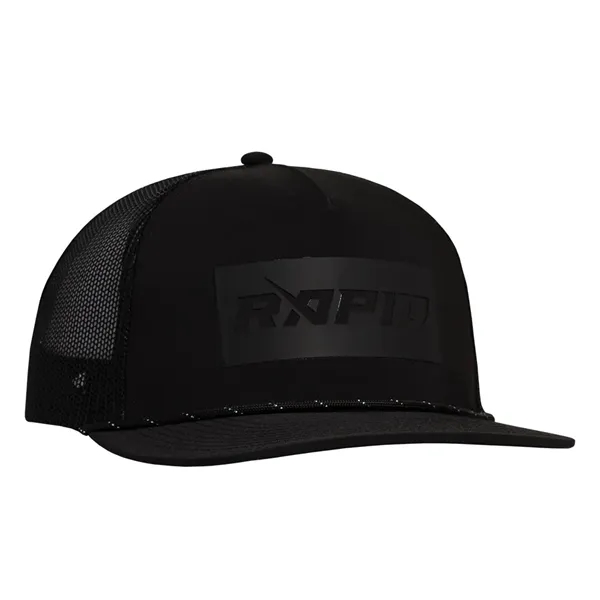 Deluxe Sport Trucker Cap with Rope have many features.... from ASI 80129 Quake City Caps