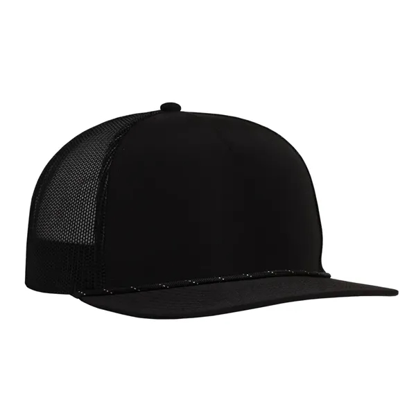 Deluxe Sport Trucker Cap with Rope have many features.... from ASI 80129 Quake City Caps