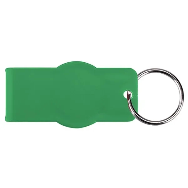 Dual Function Bottle And Tab Opener Key Chain, Large Flat Surface... from ASI 74585 Nu Promo International / Nu Promo Line