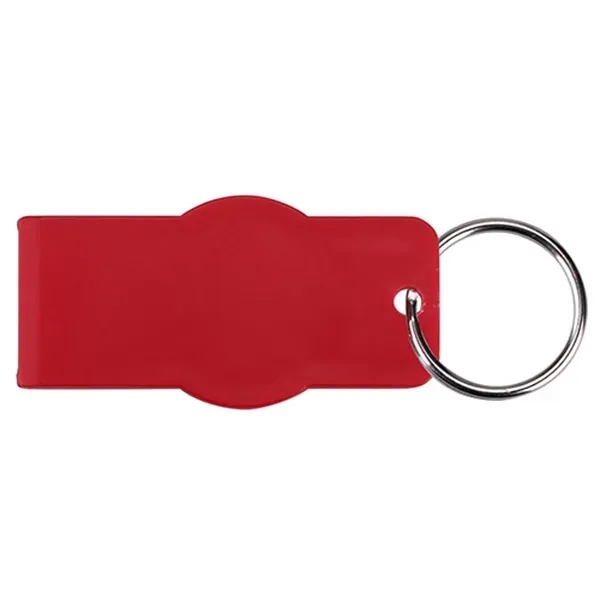 Dual Function Bottle And Tab Opener Key Chain, Large Flat Surface... from ASI 74585 Nu Promo International / Nu Promo Line