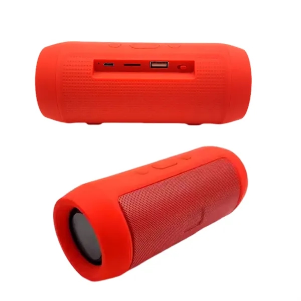 Waterproof outdoor wireless bluetooth speaker plus full color sticker on 1... from ASI 37218 Athena Promo (tm)