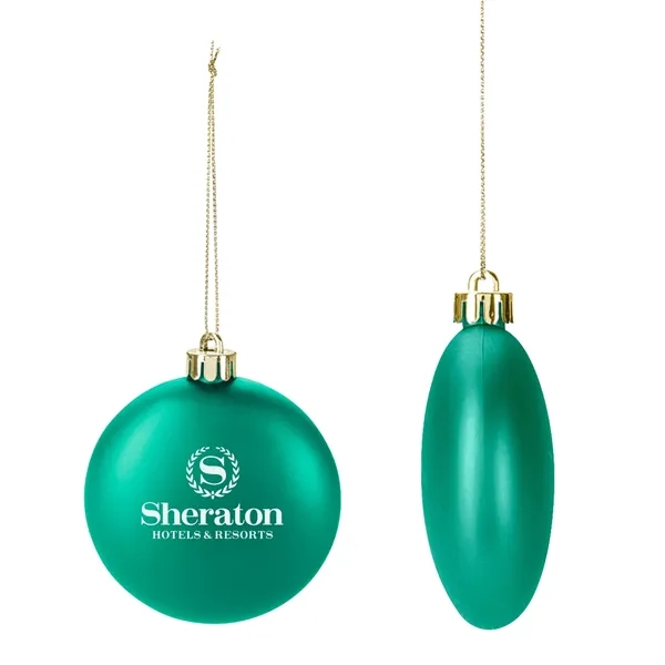 Flat shatter resistant ornament.... from ASI 52710 Lincoln Line