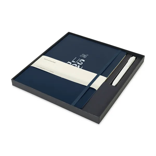 Moleskine® notebook and GO Pen gift set.... from ASI 56070 Gemline / Gemline®