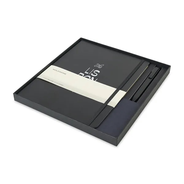 Moleskine® notebook and GO Pen gift set.... from ASI 56070 Gemline / Gemline®