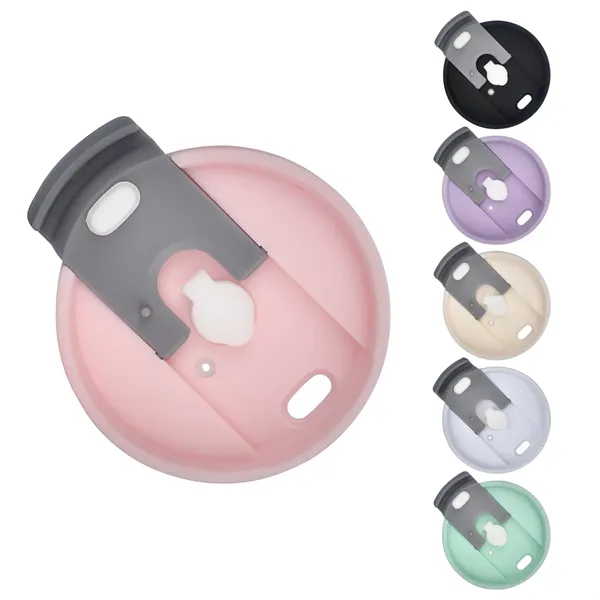 30oz Double Wall Plastic Travel Mug with matching handle and straw... from ASI 90859 Tempo Industries Inc / Tempo Tempoline