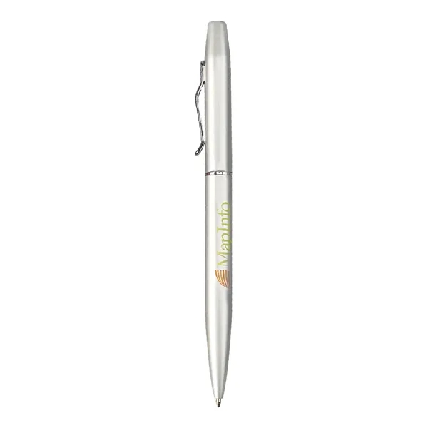 Twist action ballpoint pen with shiny chrome.... from ASI 31517 Admart Products / Admart Line