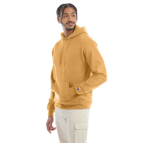 Moisture-wicking pullover hoodie with two-ply hood, dyed-to-match drawcord, and front pouch... from ASI 34063 alphabroder