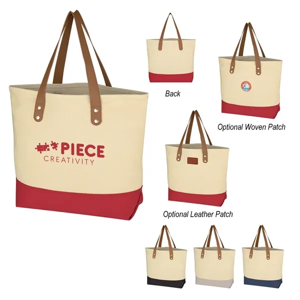 Alison tote bag made of 12 oz. cotton canvas with 18"... from ASI 61125 Hit Promotional Products / Hit®