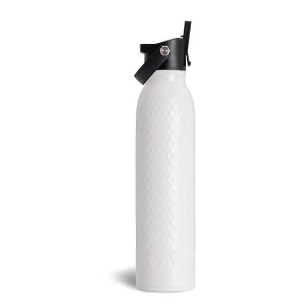 20 ounce insulated stainless steel sports bottle with screw-on lid and... from ASI 61125 Hit Promotional Products / Hit®