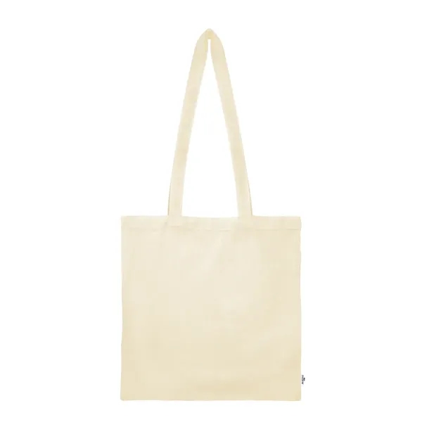 15" x 15" recycled natural cotton tote bag with 30" handles.... from ASI 61125 Hit Promotional Products / Hit®