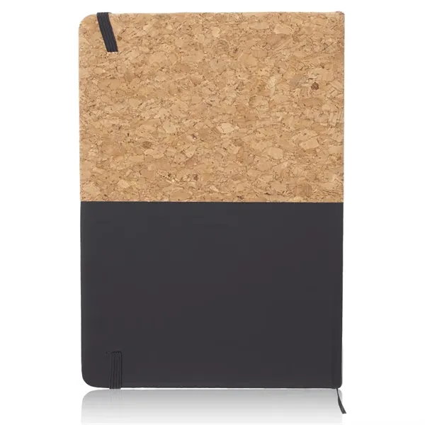 Hard cover, cork bound notebook with 80 sheets of white lined... from ASI 39552 BEL Promo