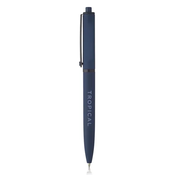 Rubber coated plastic ballpoint pen.... from ASI 39552 BEL Promo