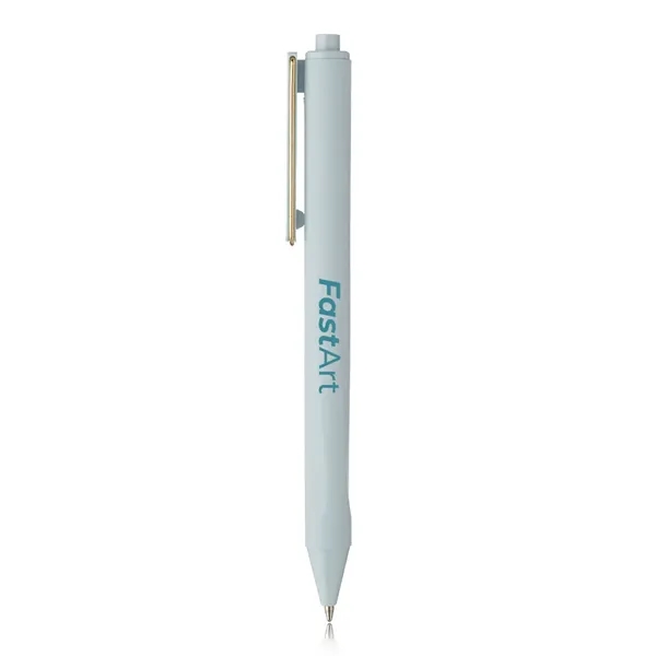 Rubber coated ballpoint pen with matte finish.... from ASI 39552 BEL Promo