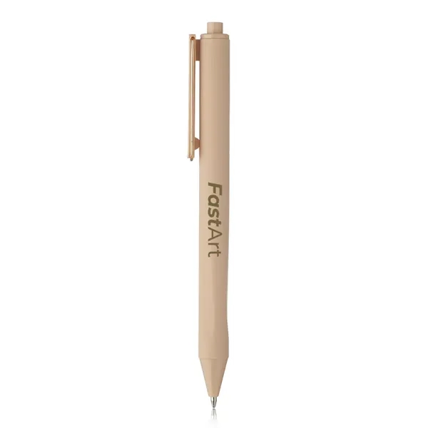 Rubber coated ballpoint pen with matte finish.... from ASI 39552 BEL Promo