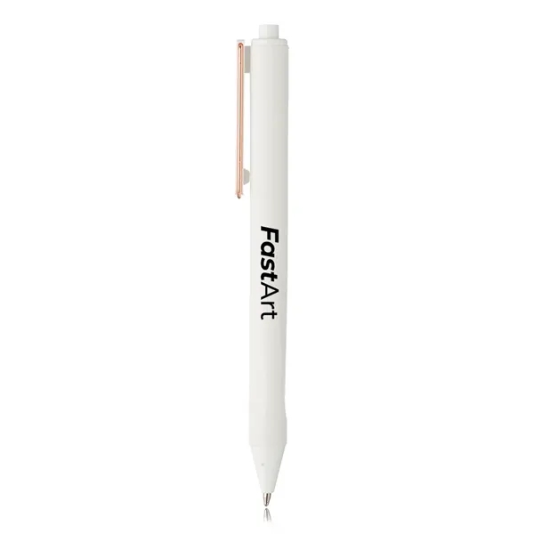 Rubber coated ballpoint pen with matte finish.... from ASI 39552 BEL Promo