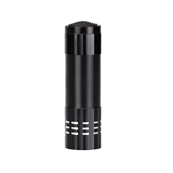 Aluminum alloy flashlight with 9 LEDs with laser engraving on 1... from ASI 37218 Athena Promo (tm)