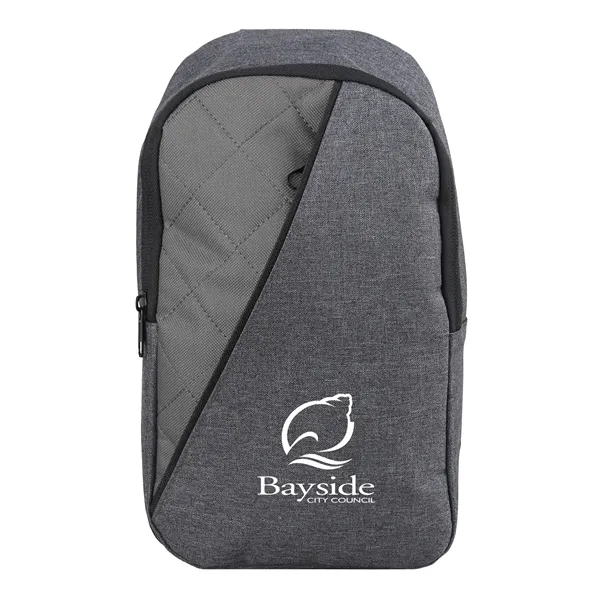 11" x 6" x 2 1/2" sling backpack bag with adjustable... from ASI 52840 Evans Manufacturing