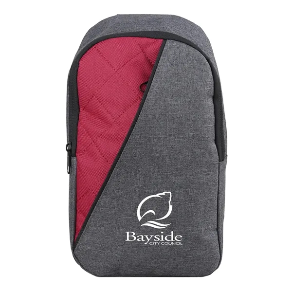 11" x 6" x 2 1/2" sling backpack bag with adjustable... from ASI 52840 Evans Manufacturing