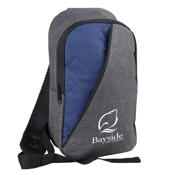 11" x 6" x 2 1/2" sling backpack bag with adjustable... from ASI 52840 Evans Manufacturing