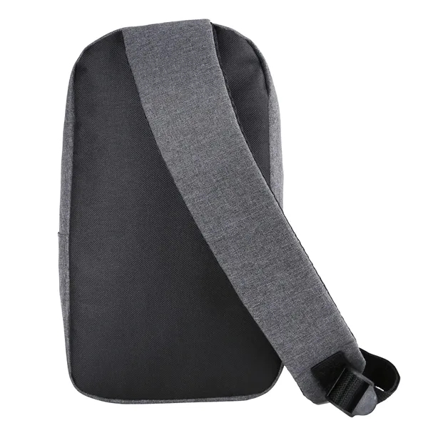 11" x 6" x 2 1/2" sling backpack bag with adjustable... from ASI 52840 Evans Manufacturing