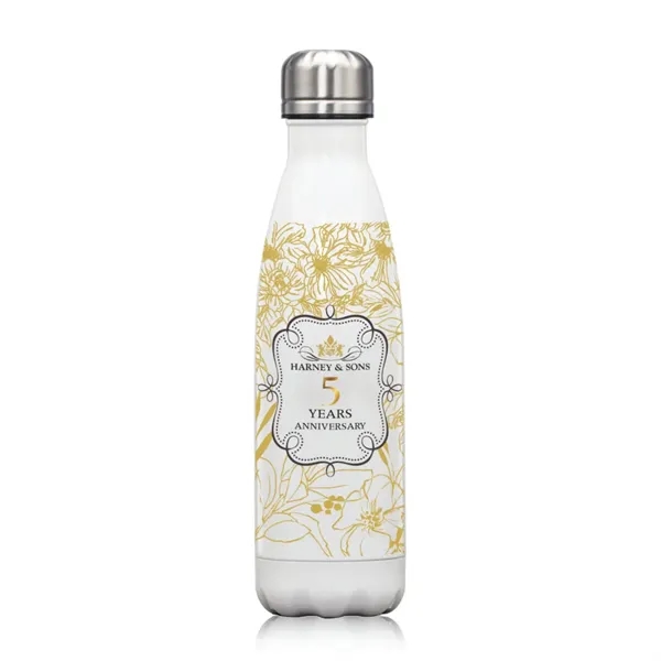 Single wall stainless steel water bottle with metallic color finish... from ASI 84592 St Regis Group