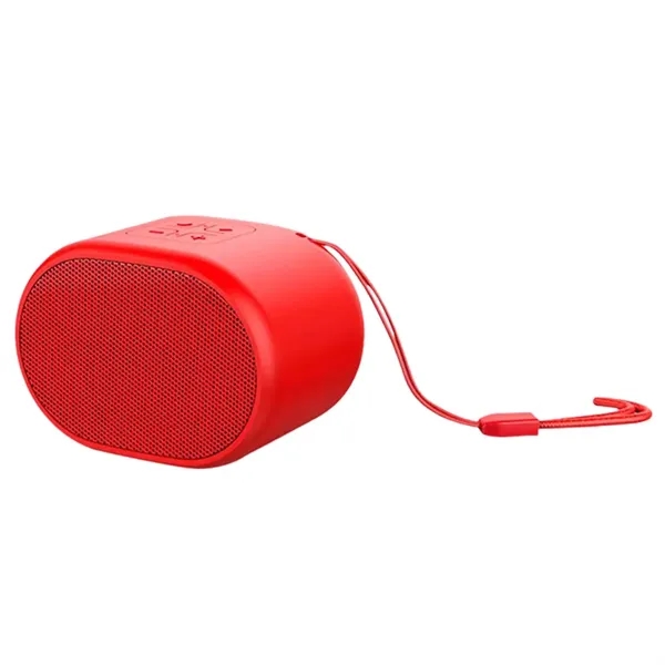 Portable mini wireless bluetooth speaker plus 1 color silkscreen on 1... from ASI 37218 Athena Promo (tm)