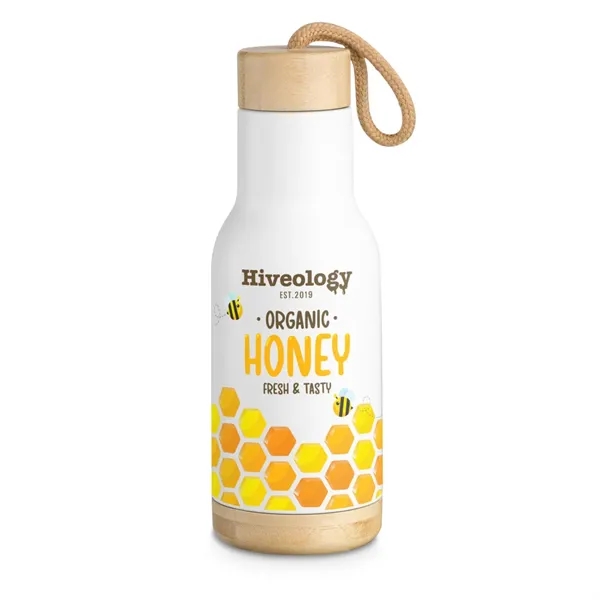 The 16oz Arya Double Wall SS Vacuum Bottle features a touch... from ASI 84592 St Regis Group