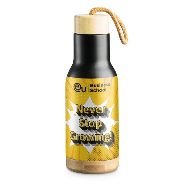 The 16oz Arya Double Wall SS Vacuum Bottle features a touch... from ASI 84592 St Regis Group